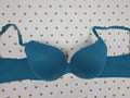 Victorias Secret Perfect Shape Blue Bra Soft Stretchy 32DD