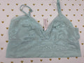 Victorias Secret Medium Green Mint Bralette Bra Top Tank