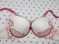 Victorias Secret Body By Perfect Shape Bra Red Lace 34D
