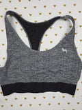 Victorias Secret Pink Large Grey Sports bra Bralette Bra Top Tank