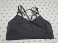 Victorias Secret Pink Grey Stretchy Sports Bra Large Bralette Bra Top Tank
