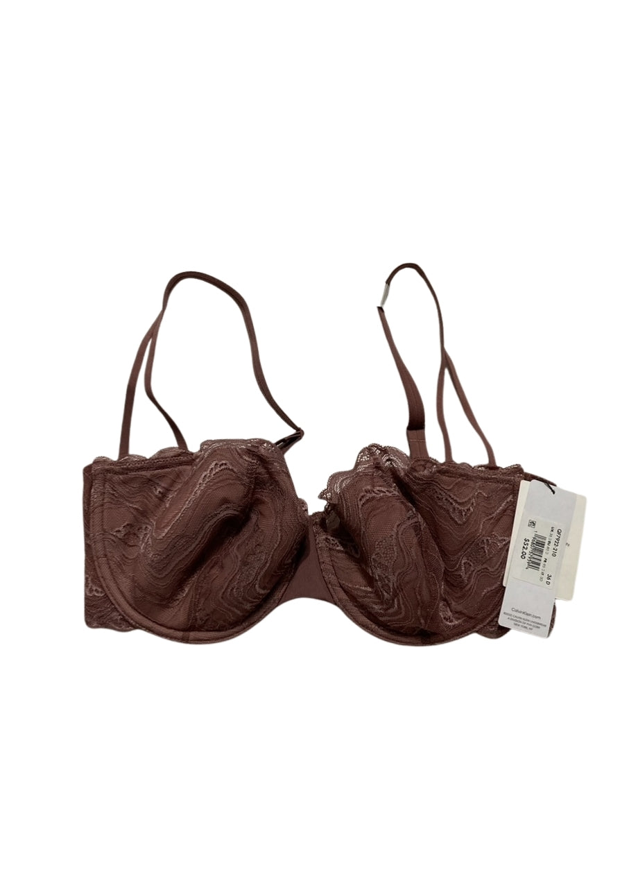 CALVIN KLEIN Instinct Balconette Bra MAUVE 36D
