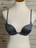 Victoria's Secret Very Sexy silver padded demi bra Size 34C