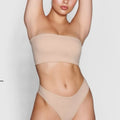 SKIMS Beige Bandeau Bra - Size XS
