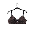Victorias Secret Snake Print Padded Non-Wire Bra 36D #8747