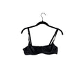Victorias Secret Black Sheer Embroidered Underwire Bra 36B #8755