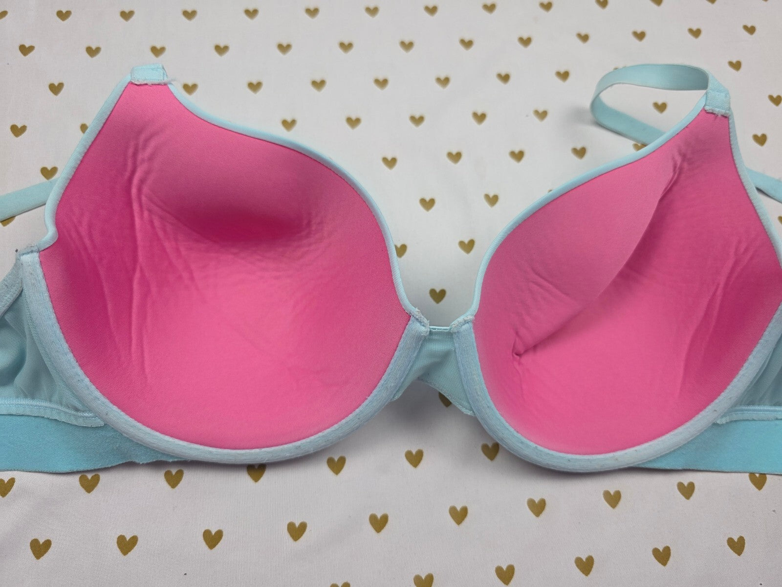Victorias Secret PINK 36DD Wear Everywhere T shirt lightly Lined bra