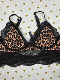 Victorias Secret Cheetah Leopard Soft Sexy Bralette Tank Top SMall