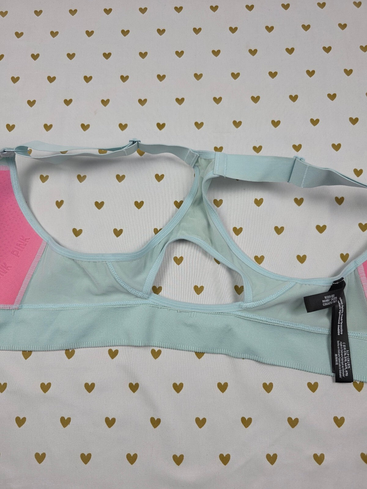 Victorias Secret  Seamless Lightly Lined Sports Bra Tank top SMALL
