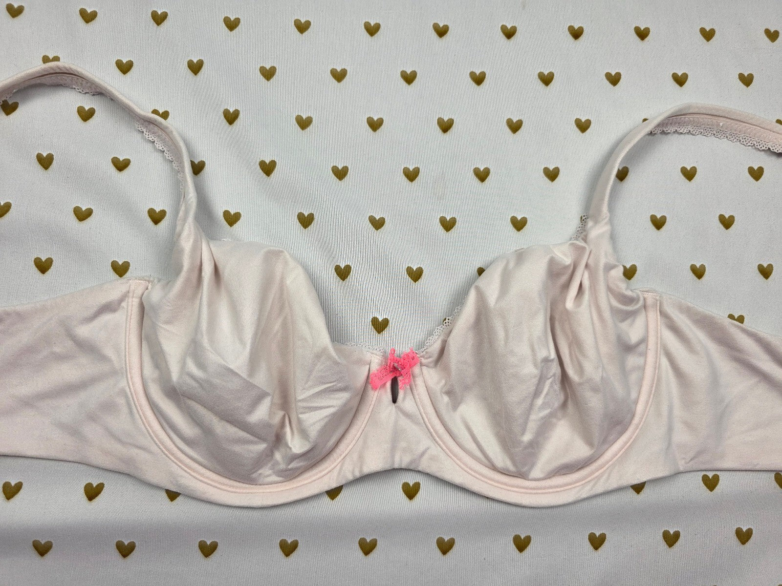 Victorias Secret Unlined Demi Balconette Soft Bra 34DD