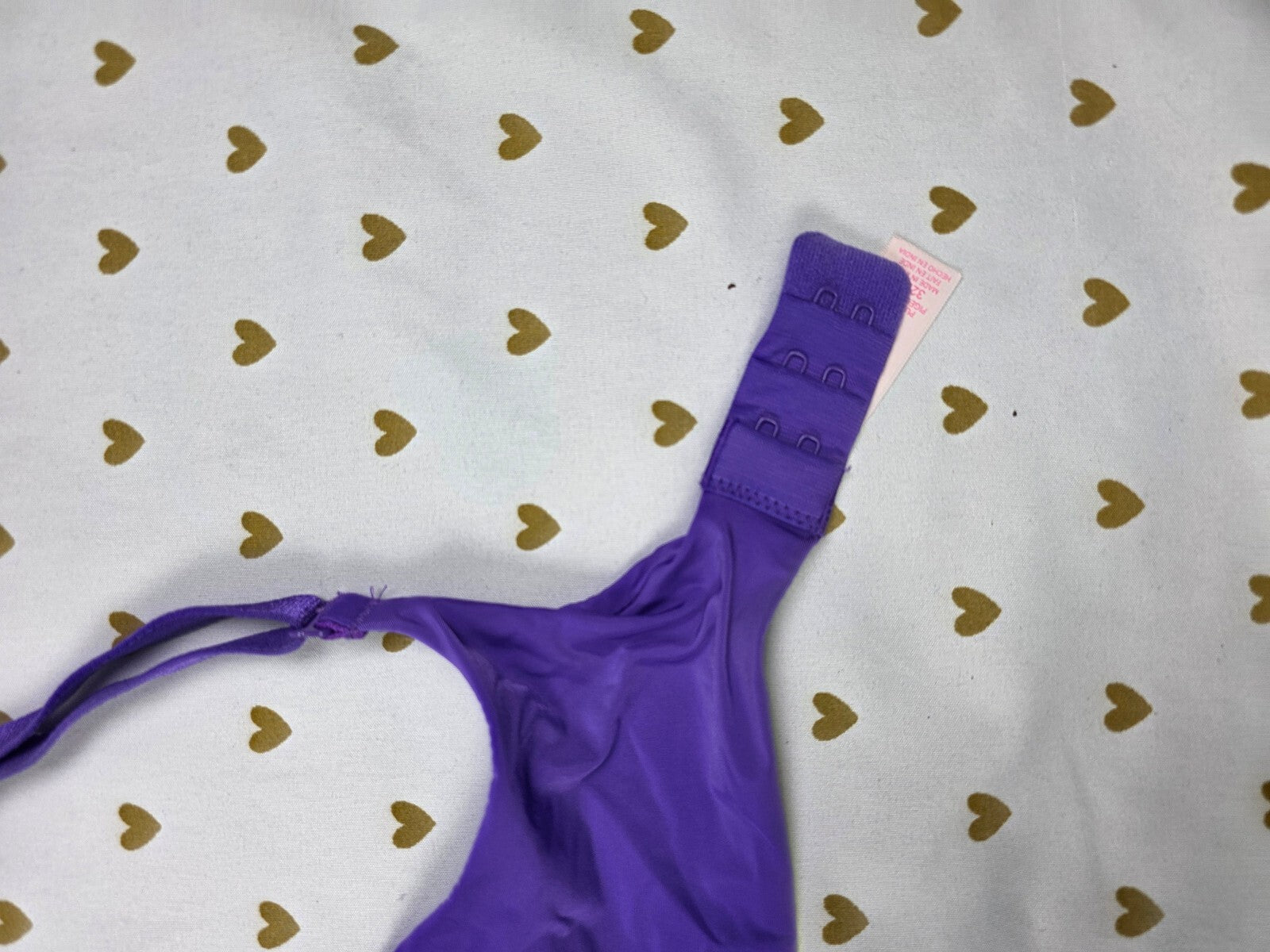 Victorias Secret Purple Soft Push Up Bra 32DD