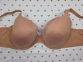 Victorias Secret Brown 38DD Lined Demi Balconette bra