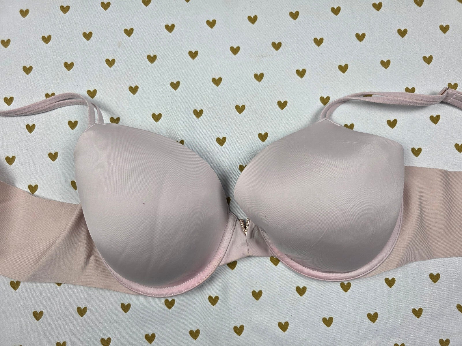 Victorias Secret Soft Stretchy Lined Perfect Coverage Bra 36C
